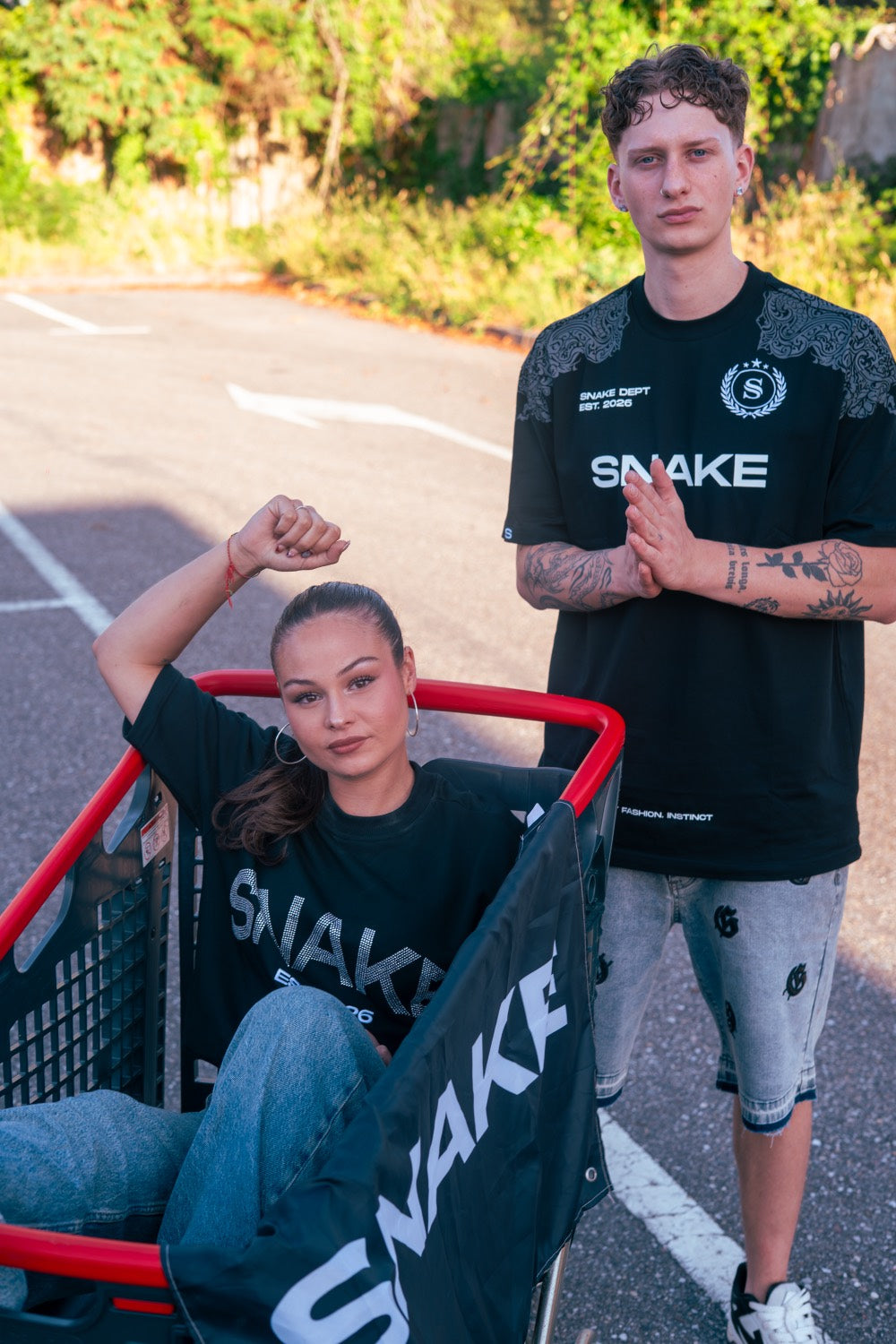 SNAKE DEPT streetwear — lookbook 005 — DÚO